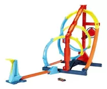 Hot Wheels Pista E Acessório Track Builder Loop Saca Rolhas 