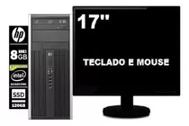 Desktop Hp 6000 Quadcore 8gb 120gb Ssd - Semi-novo