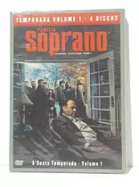 Dvd Box Família Soprano Temporada 6  Vol 1 Original Novo E L