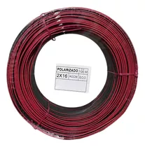 Cable Polarizado Rojo Negro 2x16 Duplex 100m