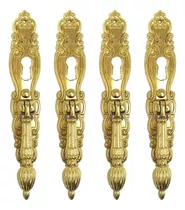 Tirador Jai Bocallave 118mm Muebles Vintage Dorado X 4