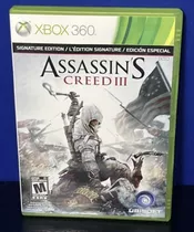 Assassins Creed 3 Iii Edicion Especial Para Xbox 360
