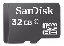 Cartão De Memória Sandisk Sdsdqm-032g-b35a Com Adaptador Sd 32gb
