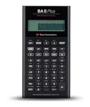 Calculadora Financiera Texas Instruments Ba Ii Plus Profesional