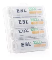 Baterías Pilas Recargables Aa Ebl 1.2v 2800mah Nimh