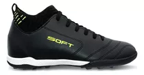 Botines De Futbol Con Media, Unisex, Pista Soft 310 Full