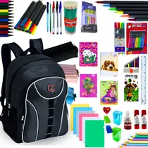 Material Escolar Kit Ensino Fundamental Médio Faculdade Novo