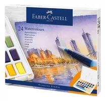 Acuarelas Faber Castell 24 Colores
