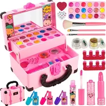 Bolsa De Maquiagem Completa Para Crianças Little Princess Gi