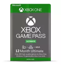 Xbox Game Pass Ultimate 12 Meses Xbox One Series X S Anual