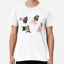 Remera Cats Lovers Cotizaciones Sobre Libros, Estado De Ánim