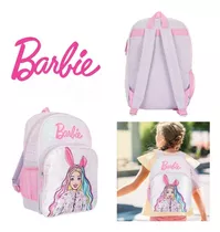 Mochila Rosa Barbie Mochila Escolar De Niña