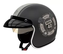 Casco Hawk 721 Ruta 40 Abierto Vintage Cafe Racer Sti Motos