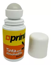 Tinta Para Almohadilla Roll On Color Negro