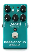 Pedal Para Bajo Mxr M-83 M83 Bass Chorus Deluxe Libertella Color Turquesa