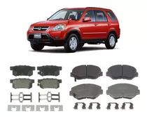 Kit Balatas Ceramica Delanteras Traseras Crv 2002 2003 2004 