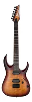 Guitarra Eléctrica Ibanez Rga Standard Rga42fm De Arce/meranti Dragon Eye Burst Flat Con Diapasón De Jatoba