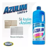 Limpa Cerâmicas / Azulejo/ Rejunte Azulim 2 L Limpeza Pesada