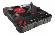 Tocadiscos Portatil Numark Pt01 Con Interruptor Dj Scratch Color Negro