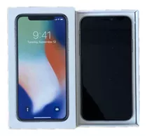 iPhone X De 64gb Color Blanco Con Caja, Cargador Y Forros