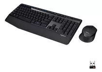 Teclado Original Logitech Mk345 Con Palm Rest + Mouse