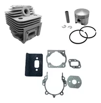 Kit  Cilindro Pistão/anéis  Roçadeira 52cc Garthen + Juntas