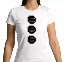 Remera Mujer Personalizada Etiquetado Frontal-de Hoy No Pasa