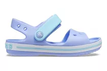 Sandalia Crocs Crocband Sandal Kids Moon Jelly Lila Celeste