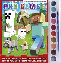 Libro Pró Games Livro Para Pintar Com Aquarela De Editora Li
