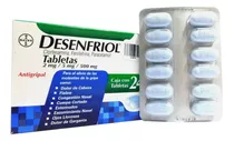 Caja Antigripales Desenfriol D X24 Tabletas 500mg