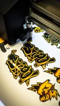 Stickers/etiquetas- Impresión Uv Con Barniz Sectorizado