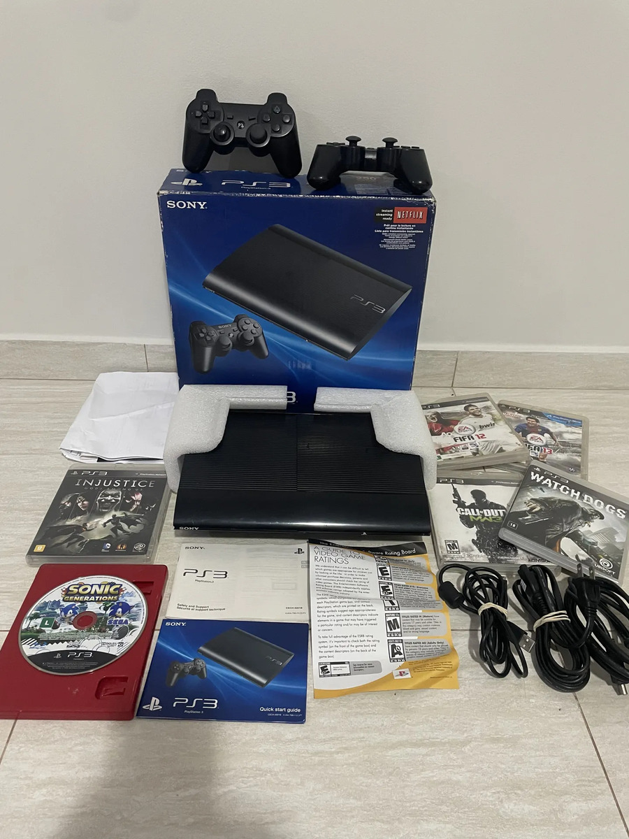 Playstation 3 250gb Cech 4014b | Mercado Livre