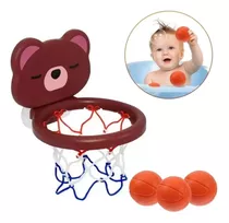 Cesta De De Basquete Brinquedo De Banho Com Ventosa Infantil