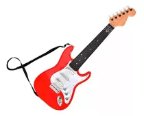 Brinquedo Guitarra Eletrônica Infantil Rock Diversão Musical