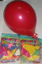 Globos Para  Fiestas Paquete 50 Unidades Oferta 2 Paquetes