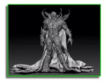 Action Figure Marvel Stl Spawn Zumbi