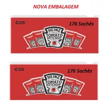 Ketchup Heinz Sachê Caixa C/192 Sachês - Ótima Qualidade 8g