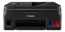 Impresora A Color Multifunción Canon Pixma G4110 Con Wifi Negra 100v/240v