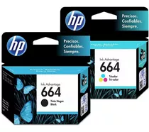 Cartuchos Originales Hp 664 Negro + Color 2135 2675 3635