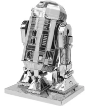 Quebra Cabeça Diy 3d Nano Metálico Robô Star Wars R2-d2 R2d2