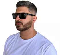 Oculos De Sol Masculino Esportivo Preto Polarizado Finoti 