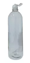 Frasco, Envase Botella Pet 1lt Modelo Alto Tapa Flip Top X20