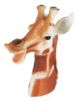 Girafa Animais Selvagens Africa 25 Cm Borracha Fantoche Mao 