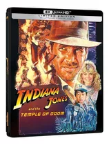 4k Uhd + Blu-ray Indiana Jones And Temple Of Doom Steelbook
