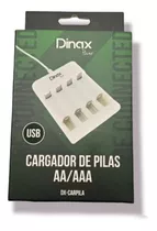 Cargador De Pilas (4) Aa/aaa Dinax Usb Ramos Mejia