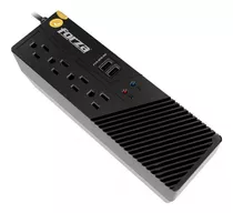 Regulador De Voltaje Forza Fvr-1011 1000va 500w Ecuaplus Color Negro