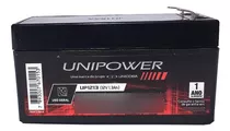 Bat Gel Selada 12v 1.3ah Unipower - Tecnologia Agm Vrla