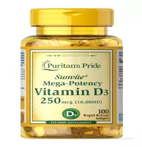 Vitamina D3 10000 Iu X 100 Cápsula - Unidad a $970