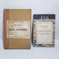 Ferrocarril Oeste Antiguas Libretas Cargas Tráfico Mag 61024