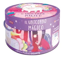 Libro Y Puzzle Unicornio Magico